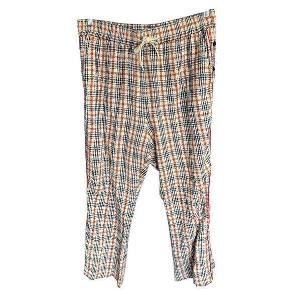 Free People Victoria Track Set Pants Only Sunshine Combo L Boho Academia - Picture 1 of 10